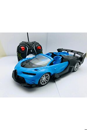 Drift Car Kumandalı Drift Car 1.18 Scale Şarjlı Pilli Işıklı