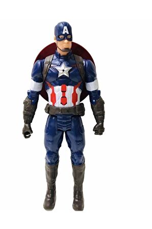 Avengers Kaptan Amerika Oyuncak Karakter Sesli Işıklı 30 Cm