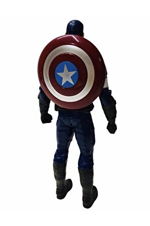 Avengers Kaptan Amerika Oyuncak Karakter Sesli Işıklı 30 Cm