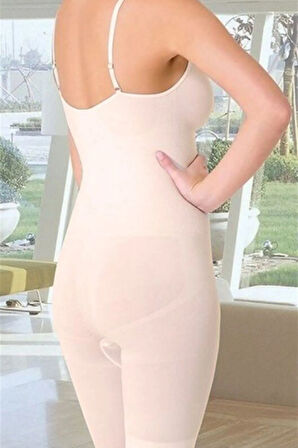 2011 Dikişsiz Body Boxer Korse Ten