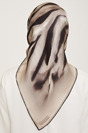 Armine İpek Eşarp 9020D-03 - 2023 Kış İpek Twill