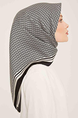 Armine İpek Eşarp 9026D-02 - 2023 Kış İpek Twill