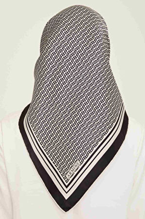 Armine İpek Eşarp 9026D-02 - 2023 Kış İpek Twill