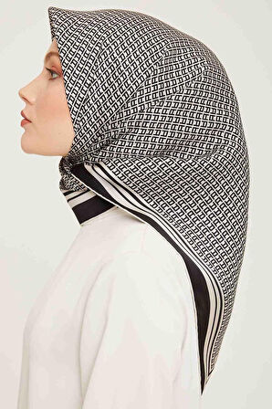 Armine İpek Eşarp 9026D-02 - 2023 Kış İpek Twill