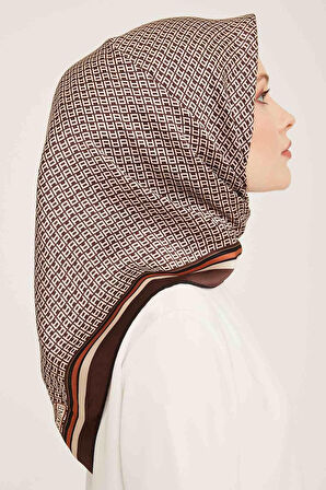 Armine İpek Eşarp 9026D-31 - 2023 Kış İpek Twill