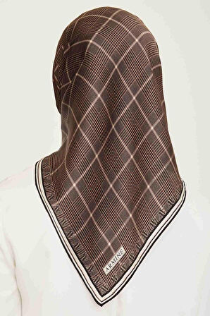 Armine Nostalji Serisi İpek Twill Eşarp 9029D-04
