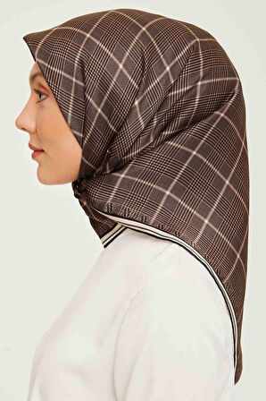 Armine Nostalji Serisi İpek Twill Eşarp 9029D-04