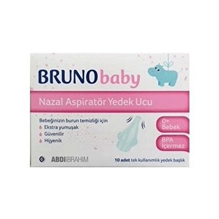 Bruno Baby Nazal Aspiratör Yedek Uç 10'lu