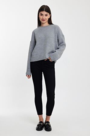 ALEXANDERGARDI BİSİKLET YAKA TRİKO KAZAK(A92263-S)