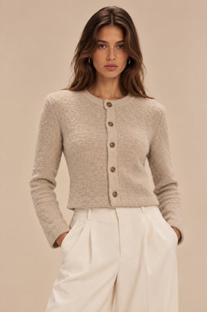 ALEXANDERGARDI DÜĞMELİ TRİKO HIRKA(A92301-S)