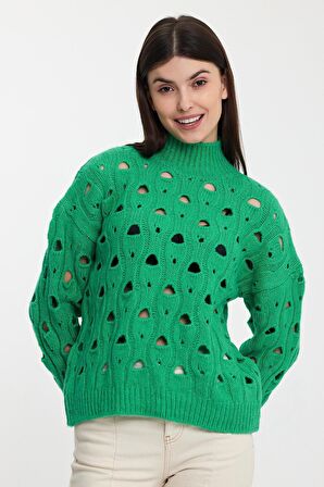 ALEXANDERGARDI DELİKLİ TRİKO KAZAK(A92423-S)