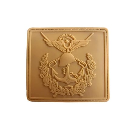 Premium Kask Arması Arma Genelkurmay Plastik Patch - Plastik Peç
