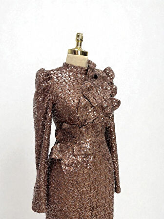  AKSESUAR DETAYLI TAŞLI ABİYE