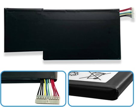MSI MS-17F2 MS-17F4 BTY-M6K MS-16W1 Batarya A+++ Pil
