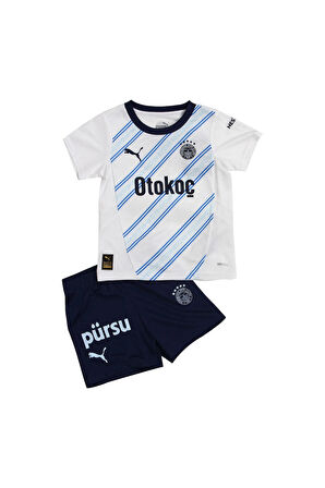 Fenerbahçe Puma 2024/25 Çocuk Beyaz Futbol Forma Takımı 77537202