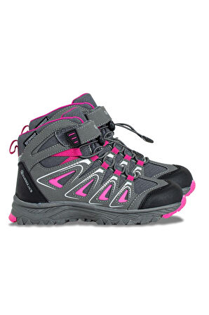 Hammer Jack Celos Su Geçirmez Gri Fuşya Çocuk Outdoor Bot 10123206-F