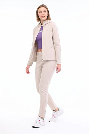 Lumberjack WL MILA 18CT321 5FX Bej Kadın Eşofman Üstü 101970813