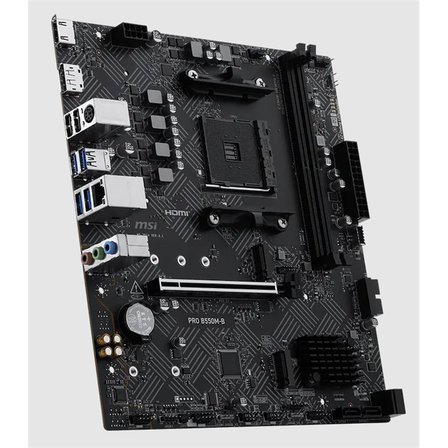 MSI PRO B550M-B DDR4 4600MHZ 1XHDMI 2XM.2 MATX AM4 (AMD AM4 5000/5000G/4000G/3000/3000G SERİLERİ İLE UYUMLU)