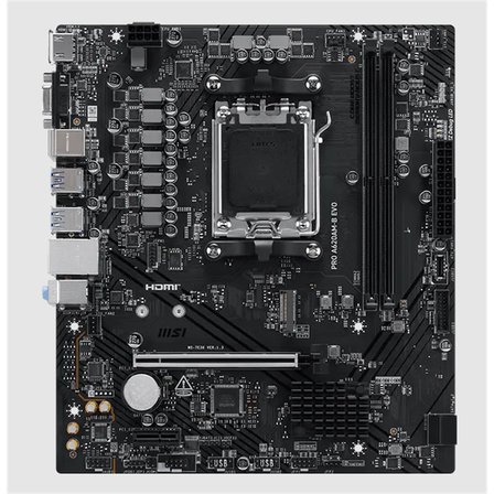 MSI PRO A620AM-B EVO DDR5 6800MT/S 1XHDMI 1XVGA 1XM.2 USB MATX AM5 (AMD AM5 9000/8000/7000 SERİ İLE UYUMLU)