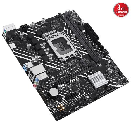 ASUS PRIME H610M-K D4 ARGB DDR4 3200MHZ 1XHDMI 1XM.2 USB 3.2 MATX 1700P (12. / 13. VE 14. NESİL İŞLEMCİ UYUMLU)