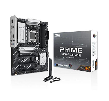 ASUS PRIME B840-PLUS WIFI AMD  DDR5 mATX ANAKART