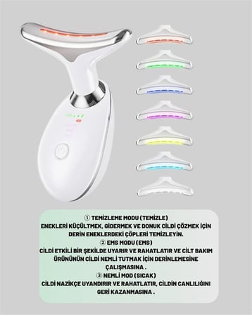 Kompakt ve Taşınabilir Cilt Bakım Cihazı – 3 Fonksiyonlu USB Şarjlı LED Iş?