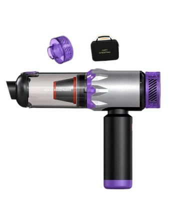 Taşınabilir Oto Süpürge 220W Turbo Güçlü Metal HEPA Filtreli Kablosuz Süpür