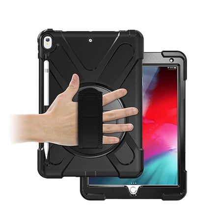 İPad Pro 10.5 Air10.5 2019 Kalem Yerli Standlı Zırh Kılıf Shockproof case-(5775