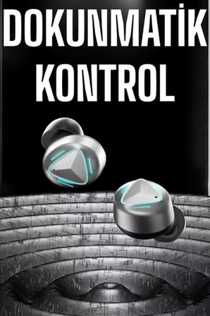 Oyuncu Kulaklığı Bluetooth Bağlantılı ANC Özelliği 5.0 Bluetooth
