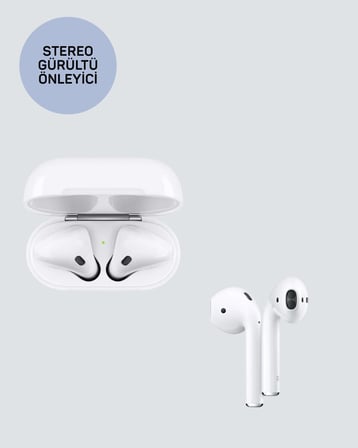 iPhone 11 12 13 14 15 Uyumlu Dokunmatik Kulaklık Gürültü Önleyici HD Görüşme