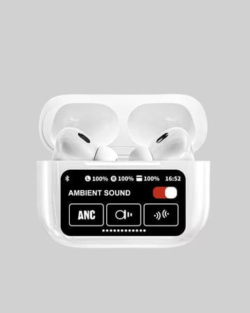 ANC Bluetooth Kulaklık – Dokunmatik Powerbank Kutulu Akıllı Sensörlü