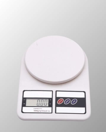 Dijital Mutfak Terazisi 10kg Kapasiteli 1g Hassasiyetli
