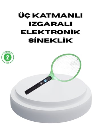 Pil ile Çalışan Elektronik Sinek Öldürücü – Çocuk ve Evcil Hayvan Dostu Ta