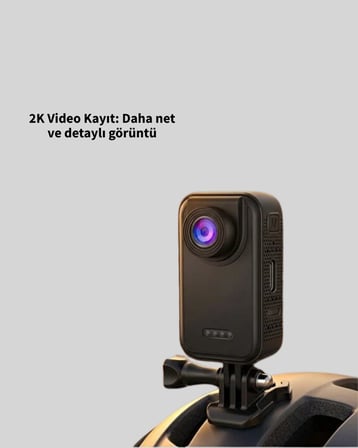 Vlog Seyahat ve Günlük Video Çekimleri İçin Mini Kamera Yeni Nesil