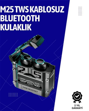 Mikrofonlu Kulaklık | Gürültü Engelleyici | 180 Saat Kullanım Süresi | LED Gö