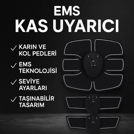 Evde Spor İçin Orijinal EMS Kas Çalıştırma Aleti 2025 Titreşimli Seri