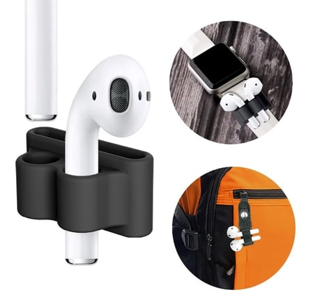 Ally Airpods Silikon Saat Tutucu-(5775)