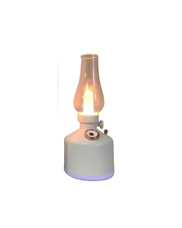 Retro Gaz Lambası Tasarımlı USB Şarjlı Aroma Difüzörü 280 ml Nano Mist Nemle