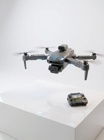 Uzaktan Kumandalı Çift Kameralı Hobi ve Fotoğraf Drone'u