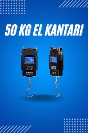 50 Kg Dijital El Terazisi Cep Tartısı El Kantarı Terazi