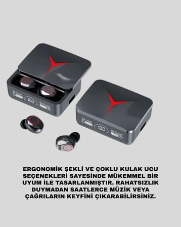 Şarj Kutulu Bluetooth 5.3 Kulaklık – Hızlı Eşleşme ve Net Görüşme Kalites