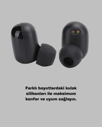 Yüksek Kapasiteli A10s TWS Kablosuz Kulaklık Dokunmatik Kontrol
