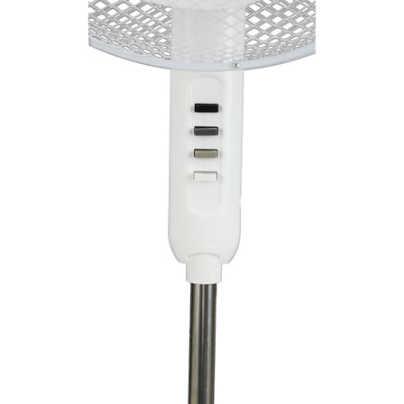 FAN10 BEYAZ EcoWind 3 Kademeli Hız 40cm 3 Kanat Pervane ve Çerçeve 45W Otomatik S