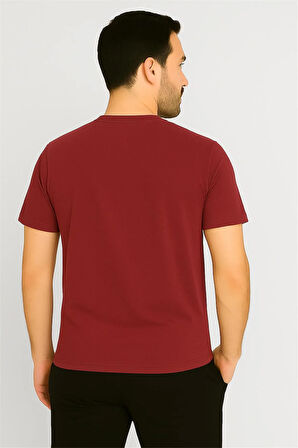 ERKEK BORDO TİŞÖRT -SÜPREM KUMAŞ LEVI’S