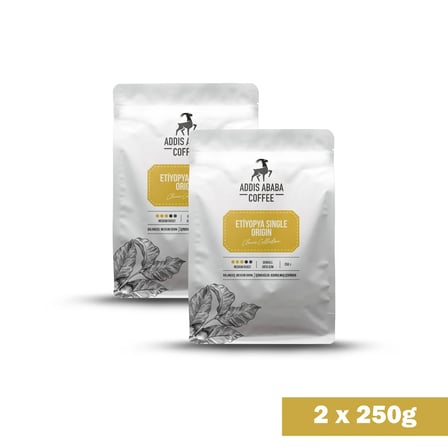 Etiyopya Single Origin Coffee 2 Li Avantajlı Paket 500 gram