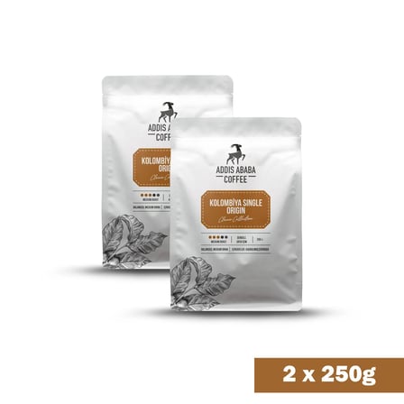 Kolombia Single Origin Coffee 2 Li Avantajlı Paket 500 gram