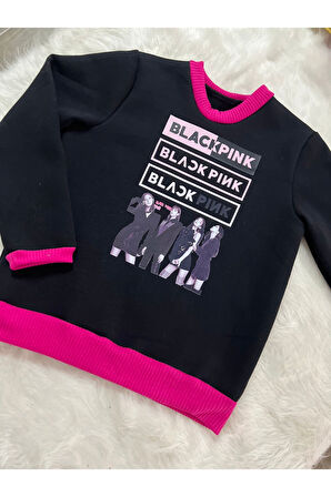 Black Pink Sweatshirt