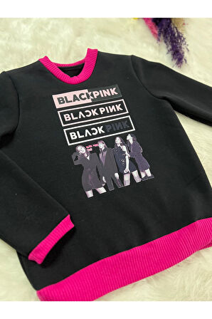 Black Pink Sweatshirt