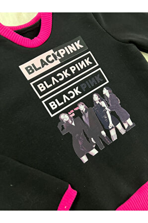 Black Pink Sweatshirt