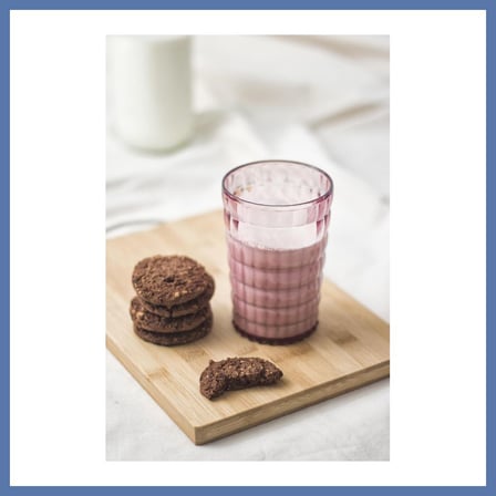 Bezos Allegra Mürdüm Akrilik Bardak | 400 ml Şık Su ve Meşrubat Bardağı | Cam Değildir | Kırılmaya Dayanıklı Tekli AANOVA